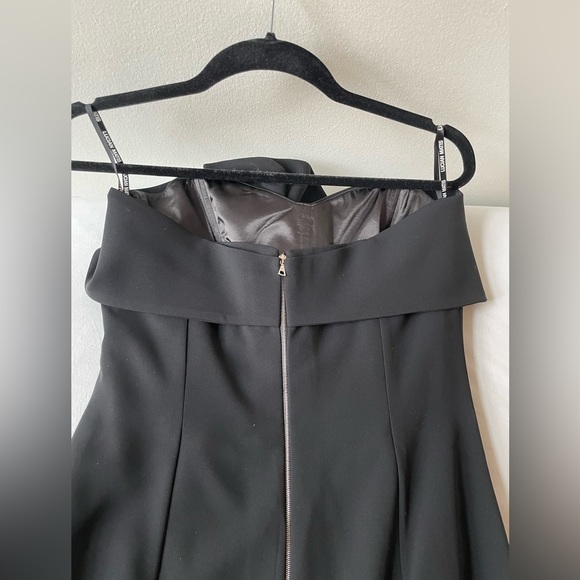 Strapless Cocktail Dress with bow in front by Lucian Matis - Picture 6 of 15